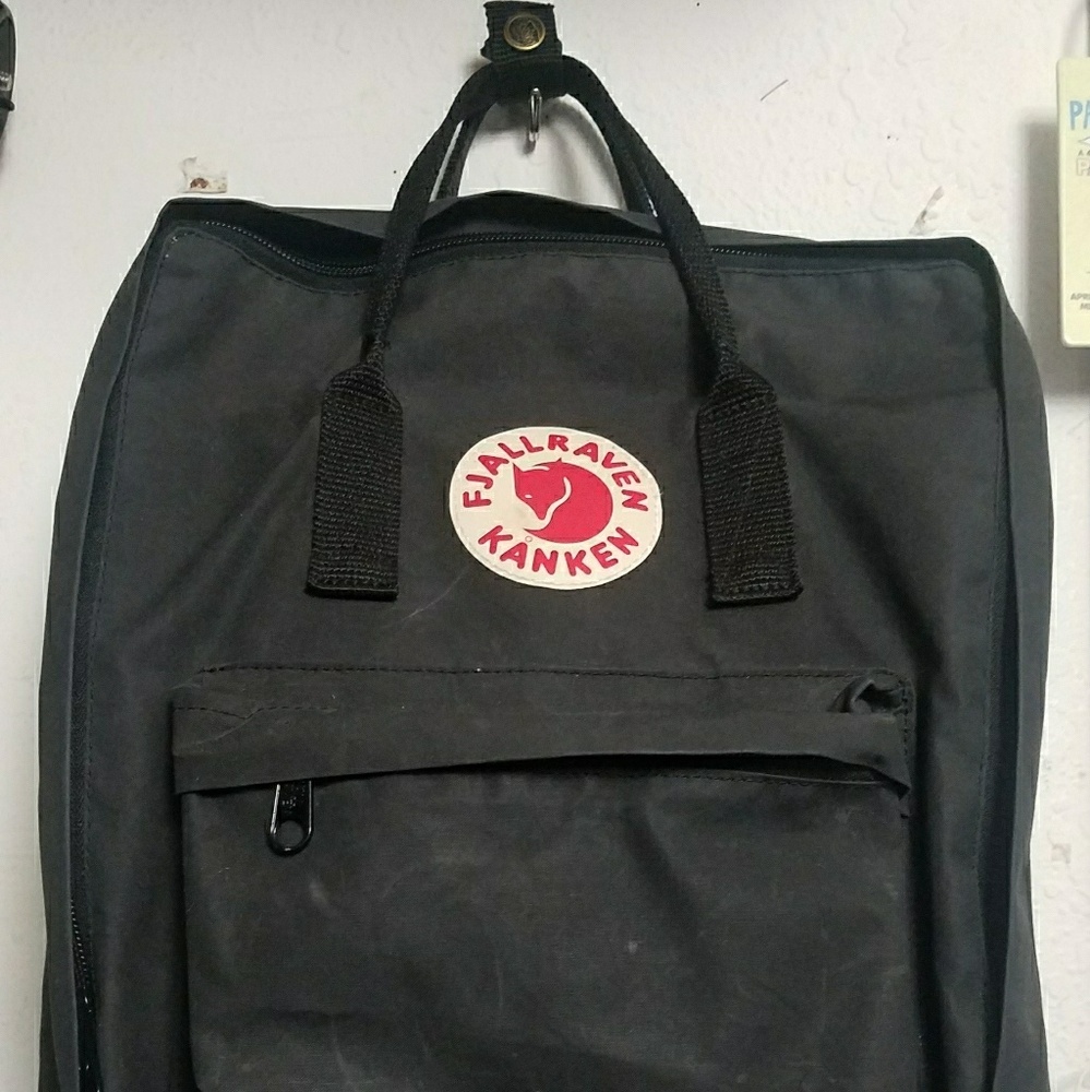 Fjallraven Kanken Black Backpack